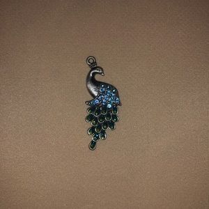 FREE WITH BUNDLE Peacock Necklace Pendant/Charm